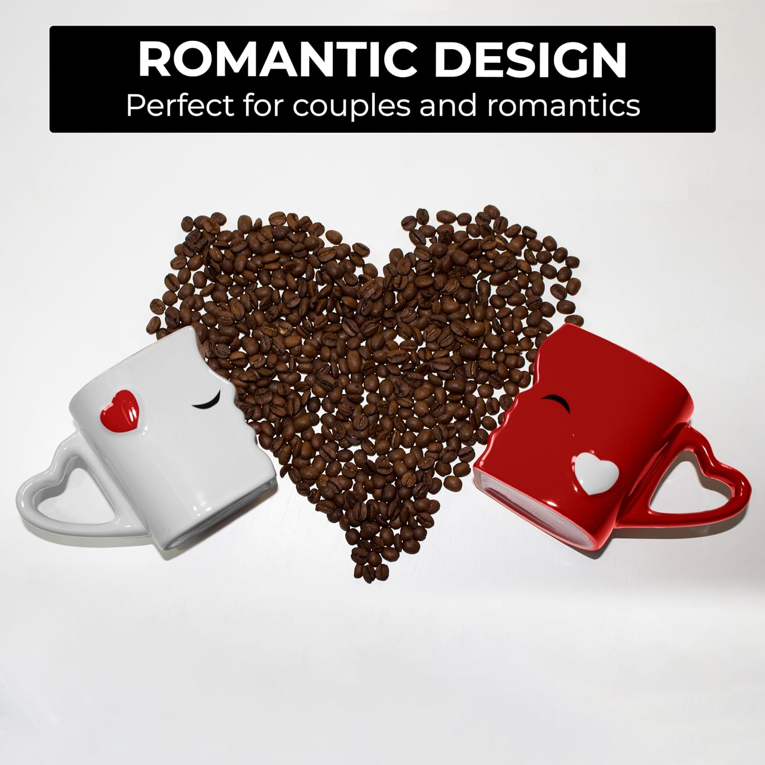 Coffee Mugs/Kissing Mugs Bridal Pair Gift Set for Weddings/Birthday/Anniversary with Gift Box