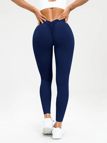 Women's Yoga Pants High Waist Lift High Elastic Tight Fitness Trousers