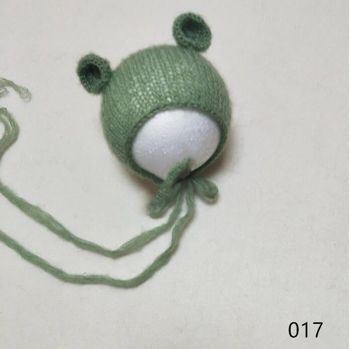 Baby Photo Soft Hat Photography Props Handmade Knitting Mohair
