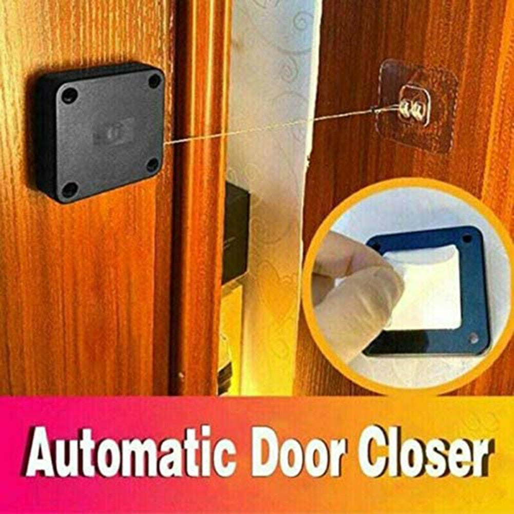 Punch-Free Automatic Sensor Door Closer Automatically Close Home Improvement Multifunctional Automatic Door Closer