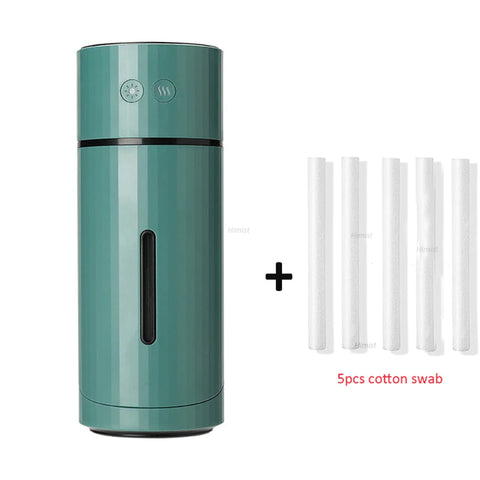 260ML Wireless Air Humidifier USB Aromatherapy Diffuser 1000Mah Rechargeable Battery Ultrasonic Cool Mist Maker Quiet Fogger