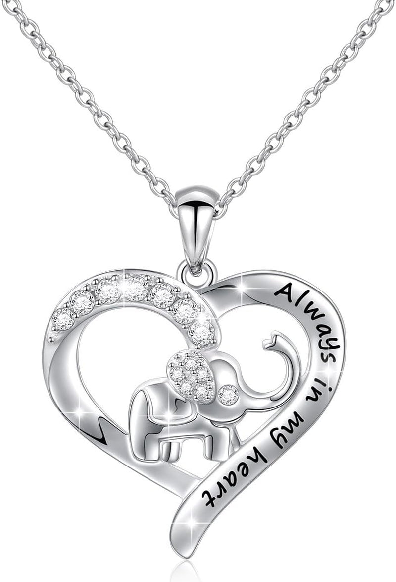 Elephant Necklace Cat Necklace Bunny Neklace Horseshoe Necklace Unicorn Necklace Sterling Silver Animal Necklaces for Women